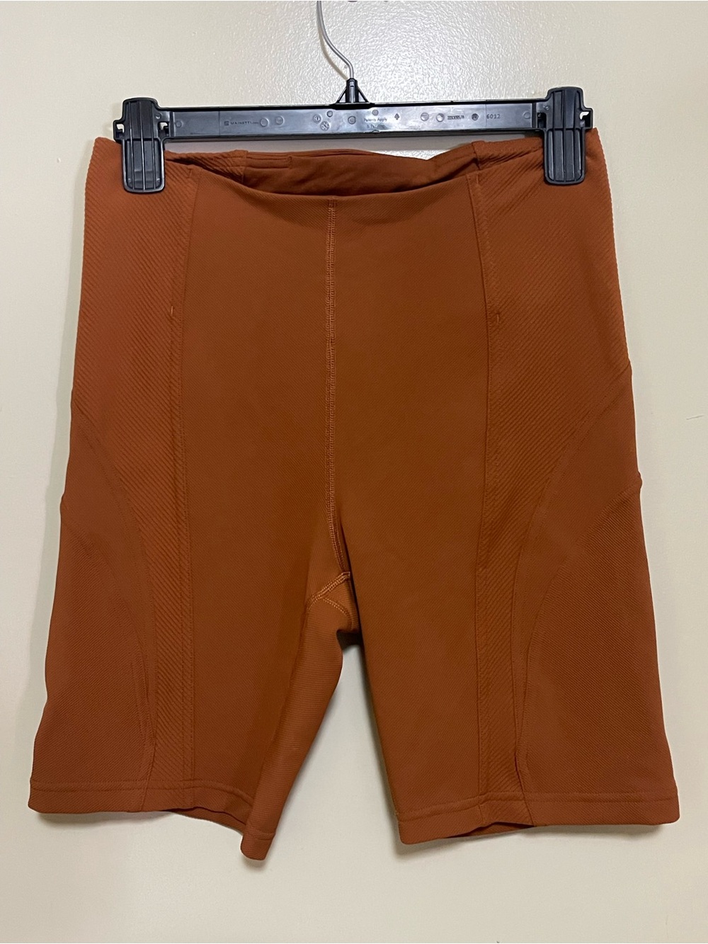 Lululemon Ribbed High-Rise Yoga Short 8" Butternut Brown